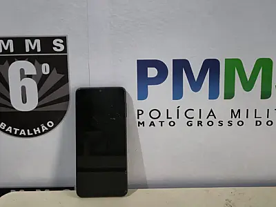 Polícia Militar recupera aparelho celular em Corumbá