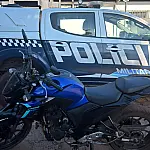 Motocicleta roubada na Capital é recuperada pela PM em Corumbá