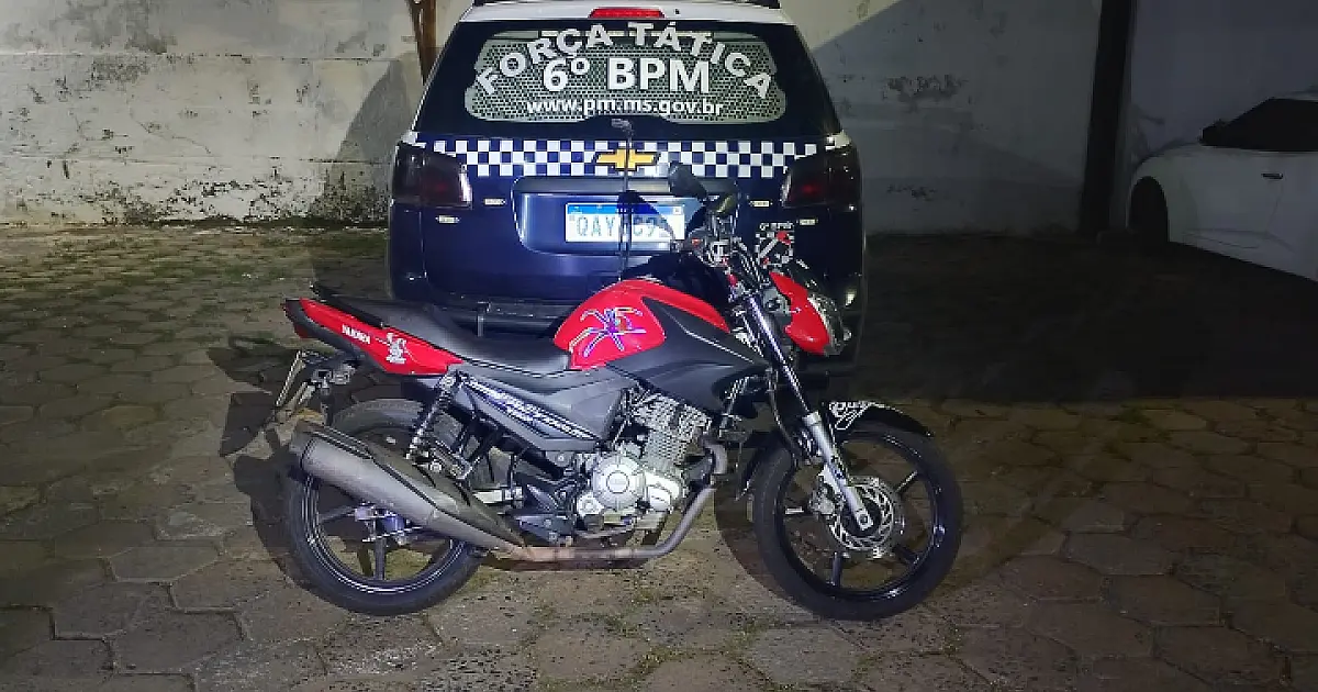 Condutor com sinais de embriaguez e sem CNH é preso após fuga em Corumbá