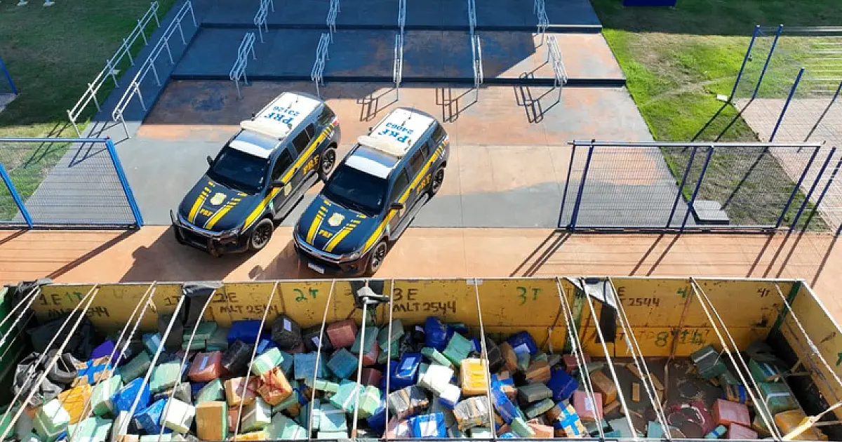 Recorde em 2026: PRF apreende mais de 12 toneladas de maconha em MS