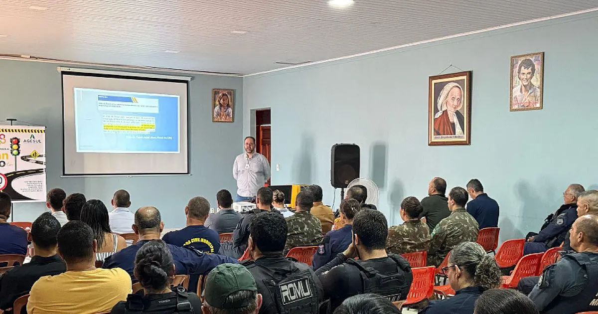 Palestra alerta para saúde mental dos agentes de segurança pública