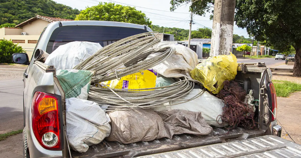 Operação contra receptação de fios prende comerciante e apreende 500 kg de cobre