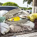Operação contra receptação de fios prende comerciante e apreende 500 kg de cobre