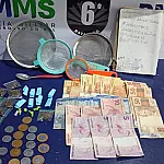 Homem com tornozeleira eletrônica é preso por tráfico de drogas no centro