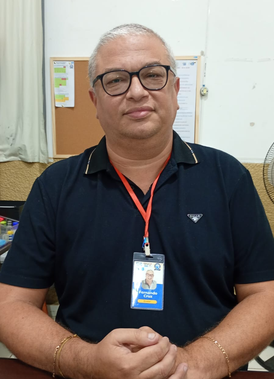 Fernando Silva da Cruz é diretor da Escola Dom Bosco desde 2010. (Foto: Arquivo da Escola)