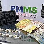 Força Tática fecha ponto de venda de drogas e detém suspeitos no centro de Corumbá