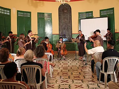 Orquestra de Câmara do Pantanal estreia em festival na Bolivia