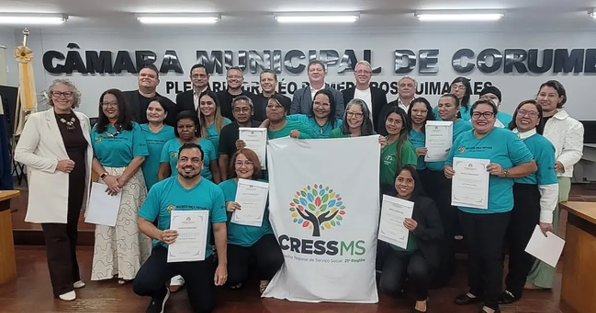 Assistentes Sociais recebem homenagem pelo impacto nas políticas públicas de Corumbá