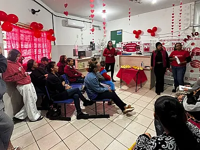 Maio Vermelho: Posto de Ladário realiza palestra preventiva ao câncer bucal
