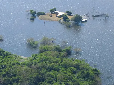 Cheia no Pantanal segue tímida e rios não alcançam média histórica