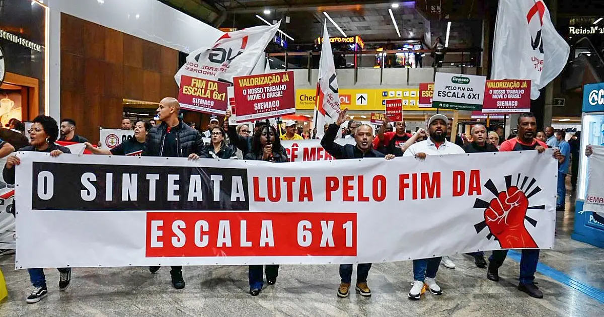 Fim da jornada 6x1 opõe trabalhadores e empresários