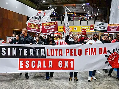Fim da jornada 6x1 opõe trabalhadores e empresários