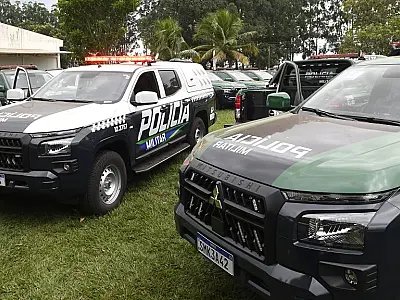 Novas viaturas reforçam estrutura da segurança em Mato Grosso do Sul