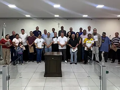 Novos membros do Conselho Municipal da Cidade de Ladário tomam posse