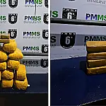 Dois bolivianos são presos com mais de 21 kg de drogas na rodoviária de Corumbá