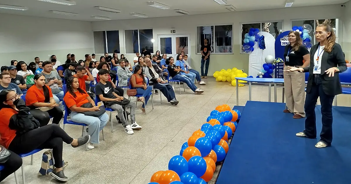 SENAI recebe ação do Maio Laranja sobre proteção infantil