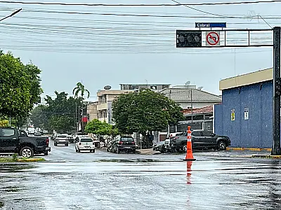 Furto de cabos deixa semáforos apagados em cruzamentos de Corumbá
