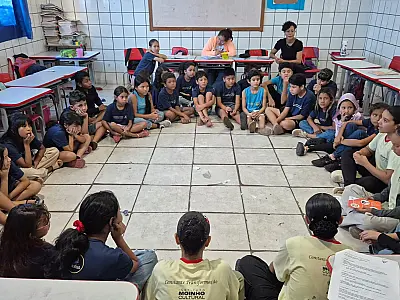 Moinho Cultural leva debate sobre violência infantil às escolas