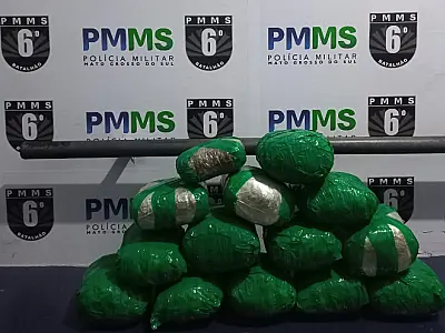 Homem que seguia para São Paulo é flagrado com 15 kg de maconha