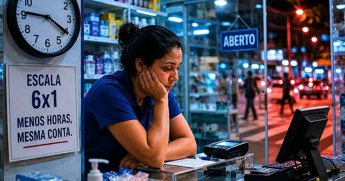 Menos horas, mesma conta