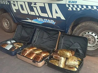 Quadrilha é presa com skunk e cápsulas de cocaína no posto Lampião Aceso
