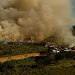 Queima controlada tenta evitar novos incêndios em parque de MS