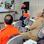 Simulado orienta moradores sobre barragens em Corumbá