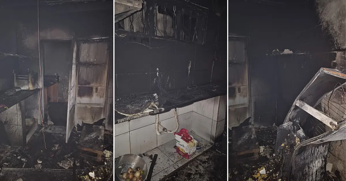 Incêndio em padaria mobiliza Bombeiros na região central de Corumbá