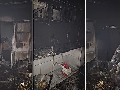 Incêndio em padaria mobiliza Bombeiros na região central de Corumbá