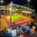 Concursos de quadrilhas infantis e andores brilham no Arraial de Corumbá