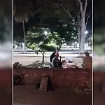 Fumaça na Praça da Independência mobiliza bombeiros em Corumbá