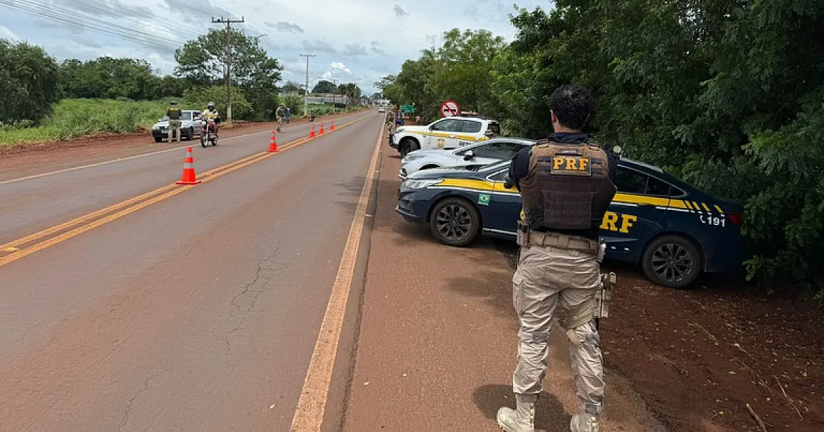 PRF reforça fiscalização nas rodovias de MS no Corpus Christi