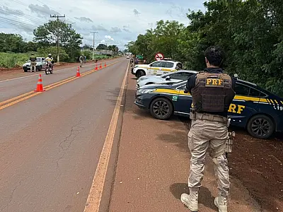 PRF reforça fiscalização nas rodovias de MS no Corpus Christi
