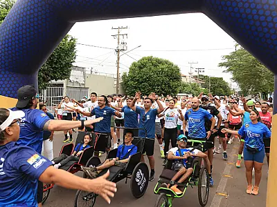 Nem a chuva desanimou participantes da II Corrida da Luta Antimanicomial em Corumbá