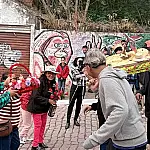 Banho de São João reúne estudantes às margens do Rio Paraguai