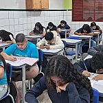 Estudantes da rede municipal de Corumbá realizam prova da OBMEP