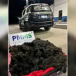 Carga de cabelo humano avaliada em R$ 115 mil é interceptada na fronteira