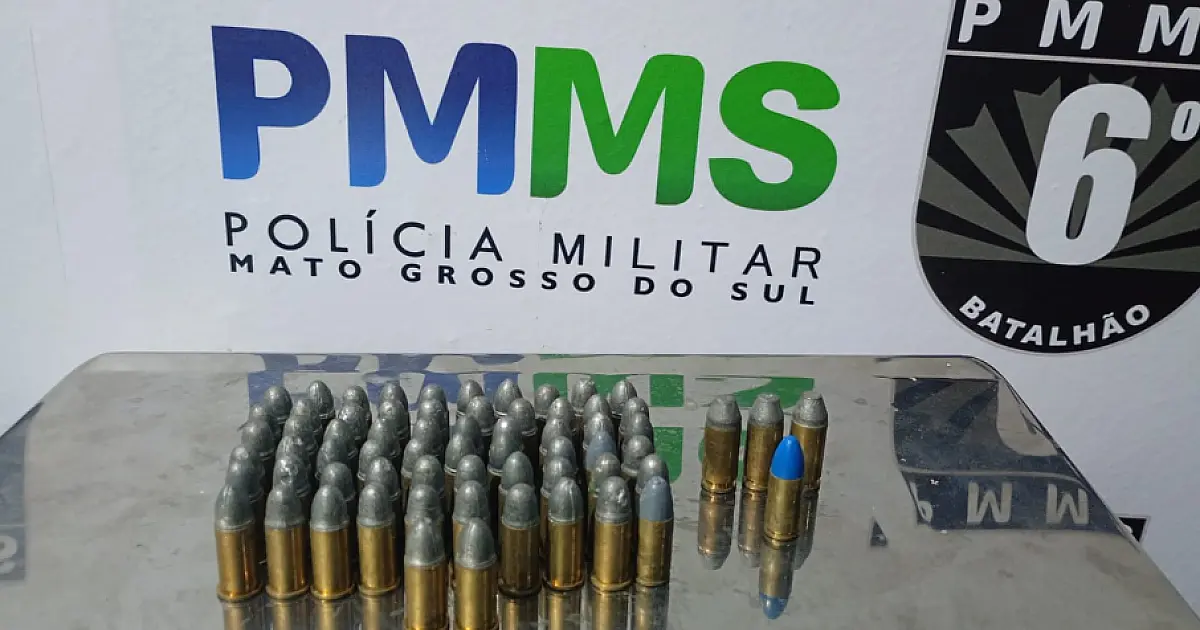 PM resgata vítima de violência doméstica e apreensão de 66 munições
