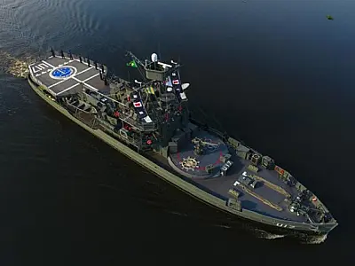 Monitor Parnaíba recebe visitantes no Porto Geral neste fim de semana