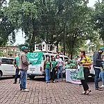 Trabalhadores da Embrapa Pantanal protestam em Corumbá por valorização e recomposição salarial
