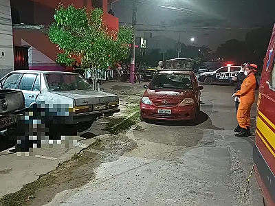 Homem é morto a tiros em calçada no bairro Dom Bosco, em Corumbá