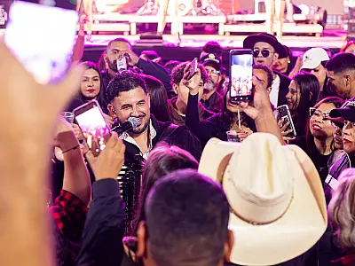 Leandro e Galeano celebram carinho dos fãs após show "surreal" no São João de Corumbá