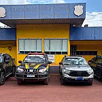 PRF intercepta comboio de luxo na BR-262 em Corumbá