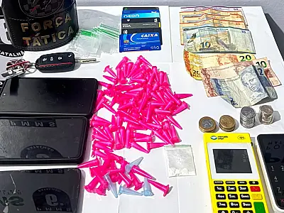 Polícia apreende cocaína e prende suspeito por tráfico em Corumbá