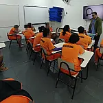 Atividade em presídio feminino incentiva reflexão e cidadania